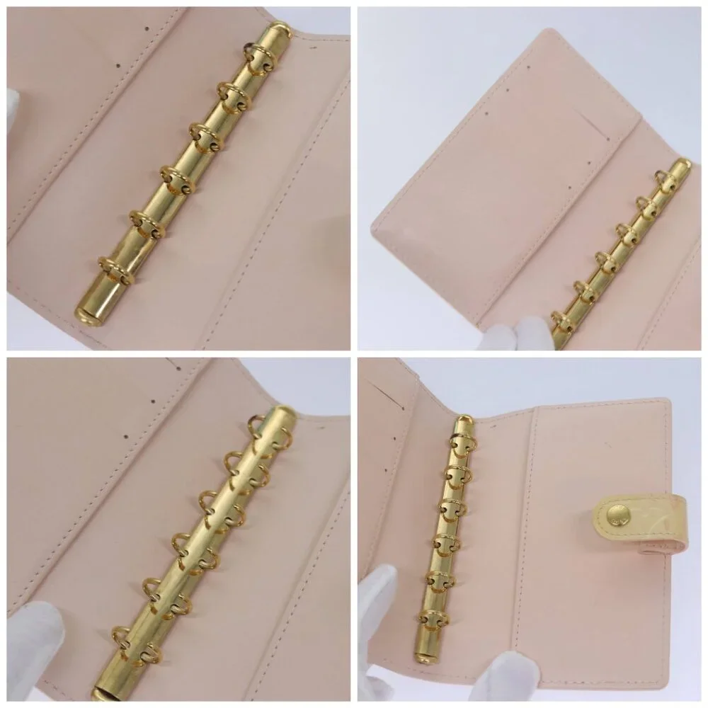 LOUIS VUITTON Vernis Agenda PM Day Planner Cover Pink